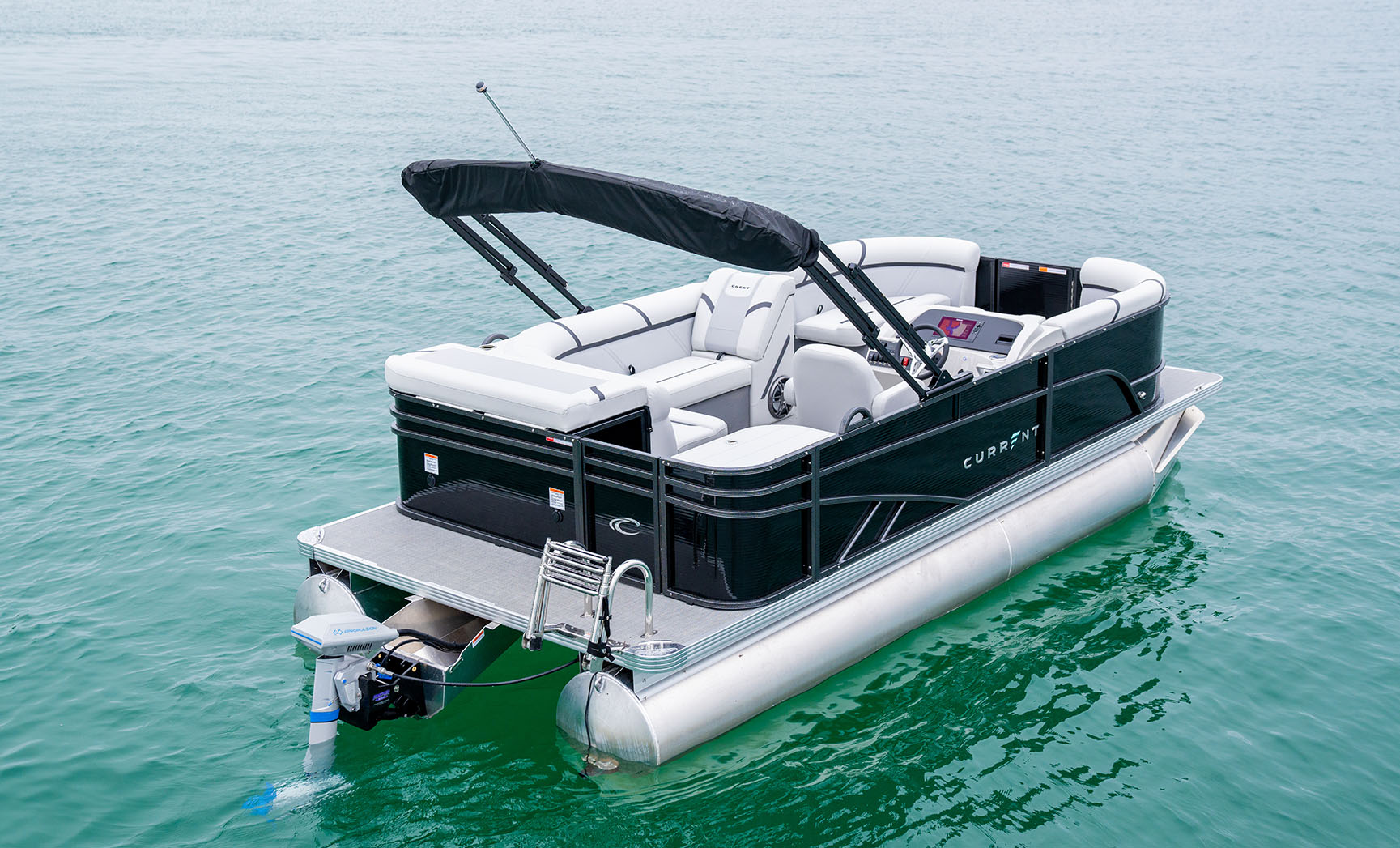 Crest Current | Eco-friendly Electric Pontoon Boat