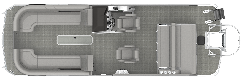 250 Caribbean Platinum SLS Top View Default Gray Web