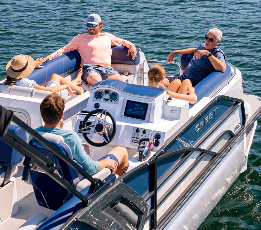 Crest Pontoons  Find Your Perfect Pontoon Boat Today!