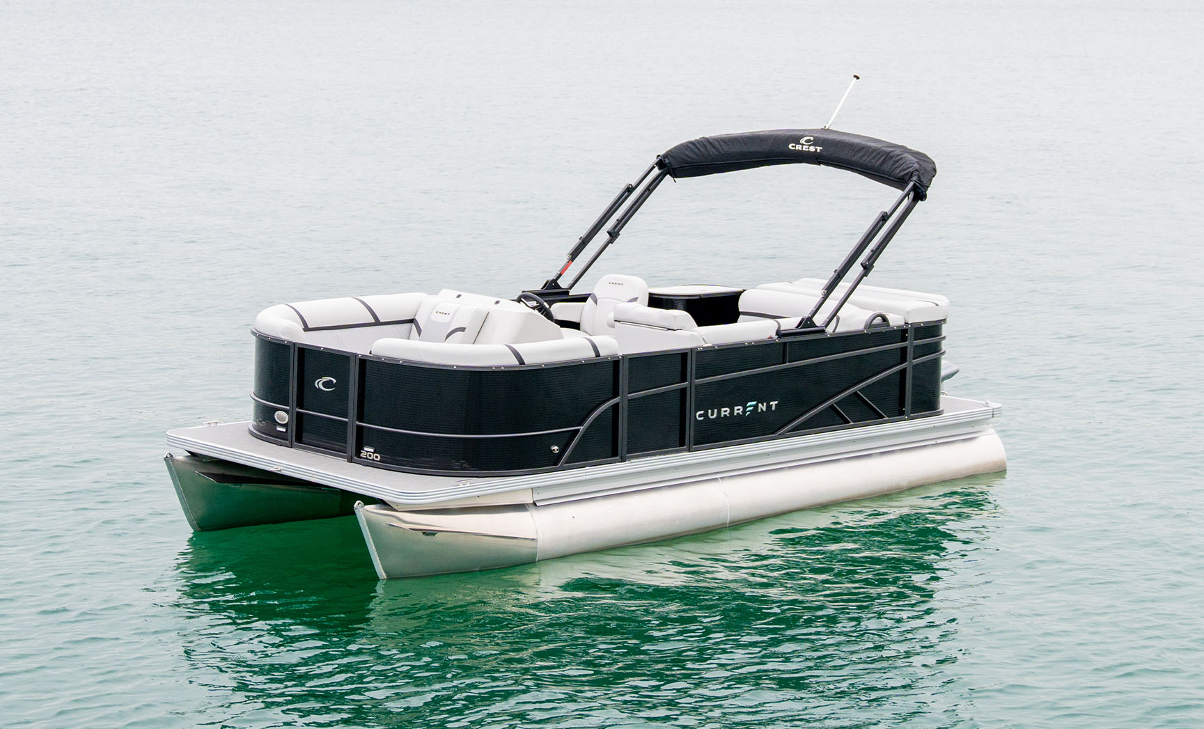 Crest Current  Eco-friendly Electric Pontoon Boat