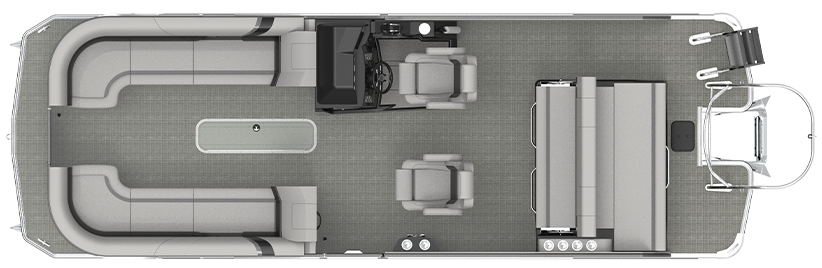 250 Caribbean RS SLS Top View Default Gray Web